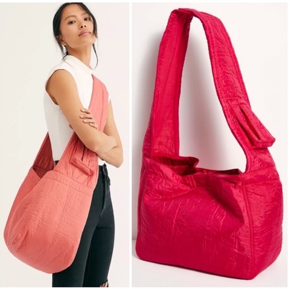 Free People Handbags - NWT! LAST ONE! Free People We The Free Oversized Puffer Sling Bag